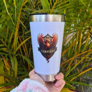 Copo Personalizado Térmico 473ml com Abridor